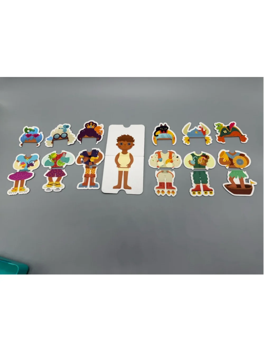 Osmo Costume Party Stories Set Green Box Mix & Match Puzzle